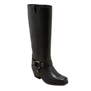 Universal Thread Black Oakley Harness Boots with Memory Foam Insole